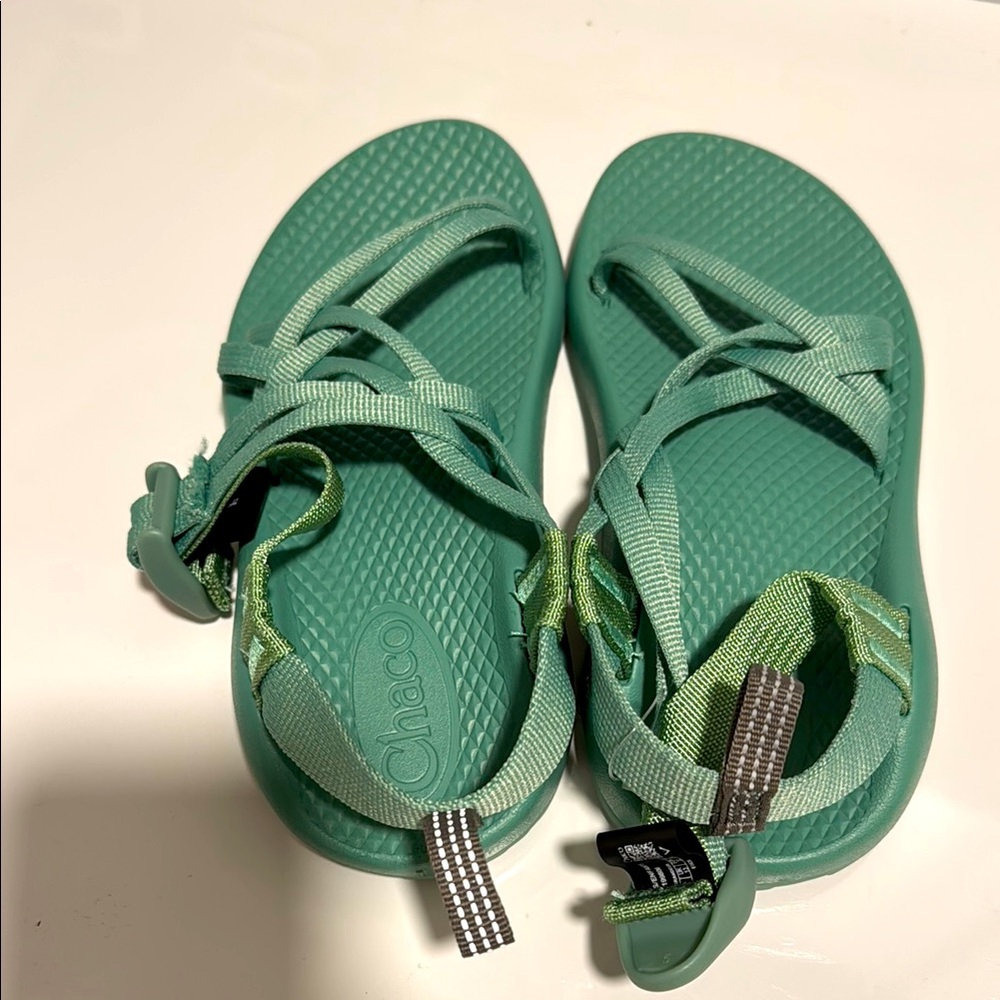 Chaco Kids Green Sandals